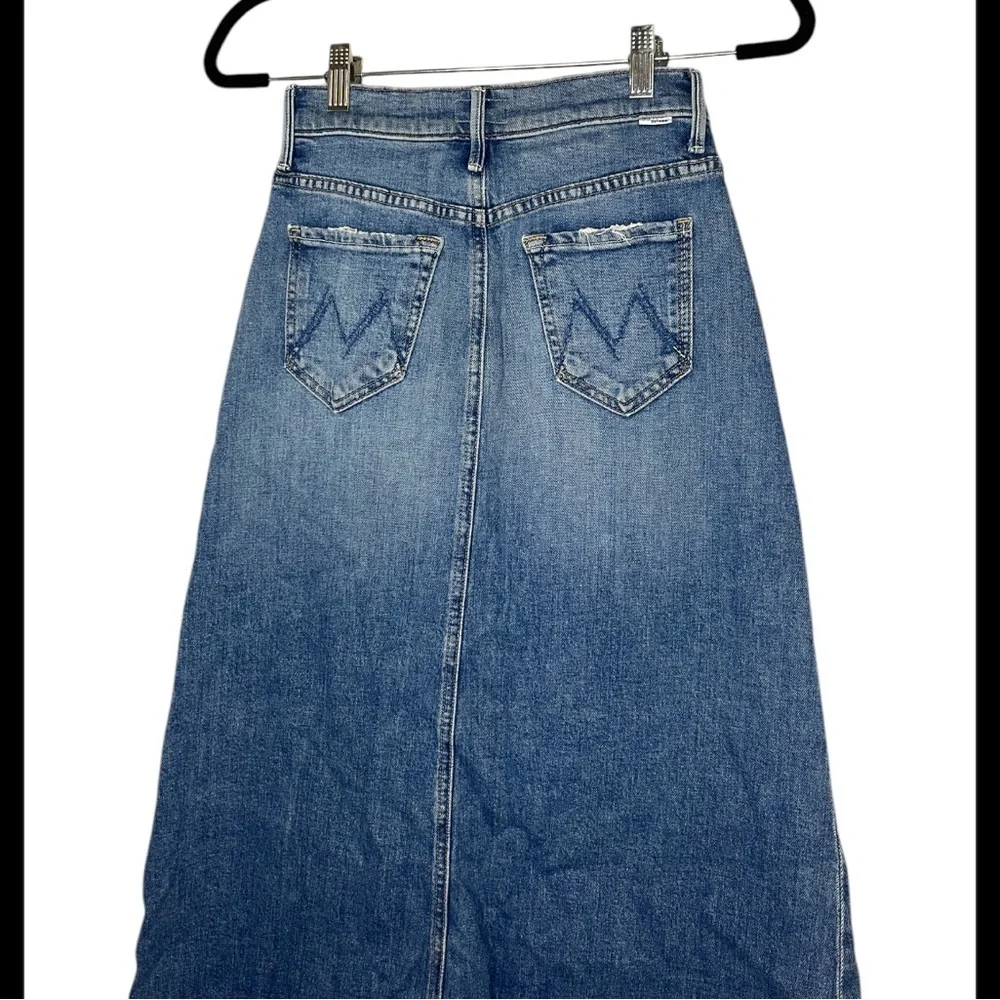 MOTHER The Yoke Front Circle Maxi Skirt SIZE 24